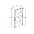 thumbnail image 2 of South Shore Morgan Storage Cabinet, 2 of 9