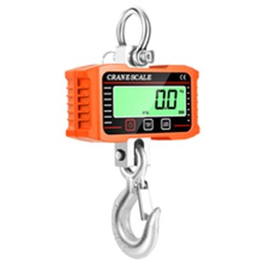 Balance Numérique LCD 2000KG Grue Haute Charge Industrielle Alliage Robuste Crochet Verrouillage Balance N/Lb/Kg Balances Suspendues