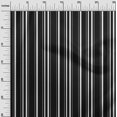 thumbnail image 2 of oneOone Georgette Viscose Black Fabric Stripes Sewing Material Print Fabric By The Yard 42 Inch Wide-SC6, 2 of 4