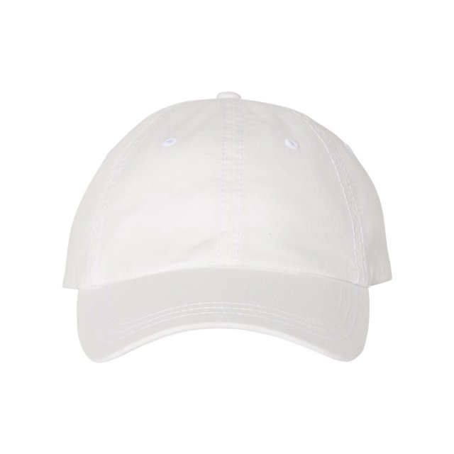 Sportsman Pigment-Dyed Cap, Adjustable, White