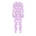 thumbnail image 5 of Pyjama pour Bébé Fille, Combinaison à Capuche à Manches Longues pour Chaleur Hivernale, 5 of 5