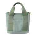 thumbnail image 1 of Small Gift Bags with Handles Fashion Canvas Bag Tote Bag Storage Bag Multi-Pocket Handbag Handle Bag Large Capacity Multi-Pocket Handbag Large Gift Bags with Handles Small Canvas Tote Bags, 1 of 9