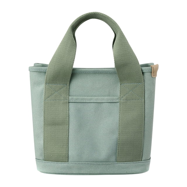 Small Gift Bags with Handles Fashion Canvas Bag Tote Bag Storage Bag Multi-Pocket Handbag Handle Bag Large Capacity Multi-Pocket Handbag Large Gift Bags with Handles Small Canvas Tote Bags