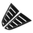 thumbnail image 5 of Rear Side Window Louvers Trim,2pcs Rear Side Window Side Window Vent Scoop Louver Air Vent Scoop Shades Cover Sturdy Construction, 5 of 5