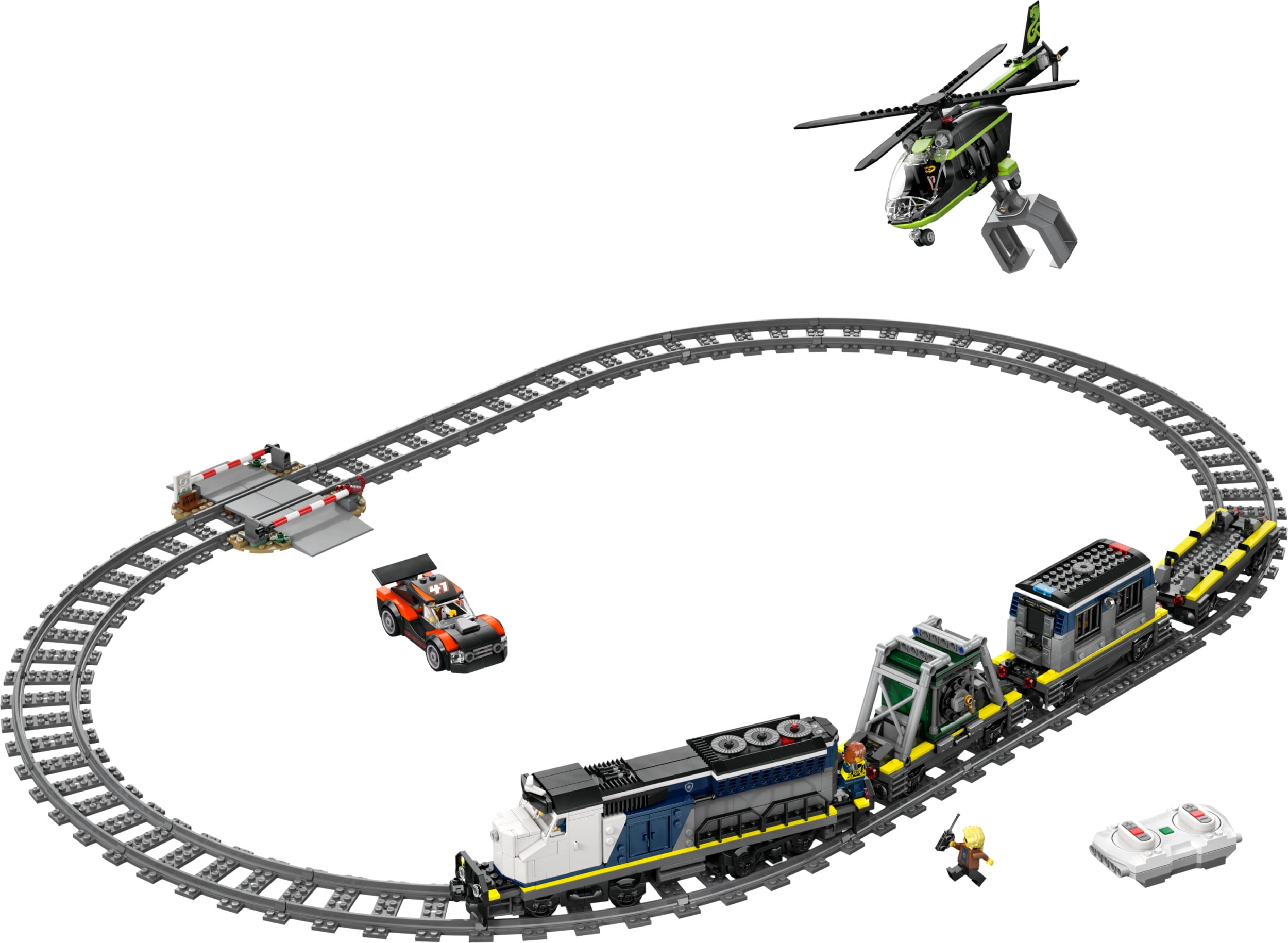 LEGO City Le braquage du train de la police – Ensemble de train 60508