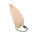 thumbnail image 2 of jinwen Car Lumbar Support Cushion Anti Slip Adjustable Comfortable Easy Installation PU Beige, 2 of 9