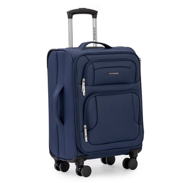 Jetstream Softside Carry-On Luggage, Lightweight Rolling Travel Suitcase with Spinner Wheels