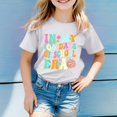 thumbnail image 2 of TZEWGL Short Sleeve Graphic Prints Crew Neck T-Shirts For Newborn Clothes For Infnants size 3-4T, 2 of 4