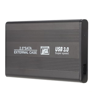 USB 3.0 HDD SSD SATA External Portable Ultra-Speed Aluminum 2.5-inch Hard Drive Enclosure