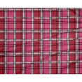 thumbnail image 4 of oneOone Polyester Lycra Dark Pink Fabric Madras Check Sewing Craft Projects Fabric Prints By Yard 56 Inch Wide, 4 of 4
