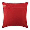 thumbnail image 3 of Housses de Coussin, Housse de Coussins 22x22 Pouces (55x55 cm), Housses de Coussin Rouges, Housse de Coussin Unie Texturée à Plis Pincés, Housses de Coussin Carrées en Faux Suède, Uni - Rouge Sans Limites Sans Lignes, 3 of 3