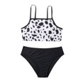 thumbnail image 1 of CHUANK Bikini Fille 8-12 Ans Ensemble de Maillot de Bain 2 Pcs Plage, 1 of 7