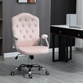 thumbnail image 2 of Vinsetto Home Office Chair Height Adjustable Desk Chair with Tilt Function, 2 of 10
