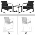 thumbnail image 2 of Boutique Home 3-Piece Bistro Outdoor Patio Furniture Set, 2 of 7