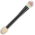 thumbnail image 1 of Shisuyan Dual-ended Makeup Brush Makeup Sponge Foundation Concealer Loose Powder Brush, 1 of 9