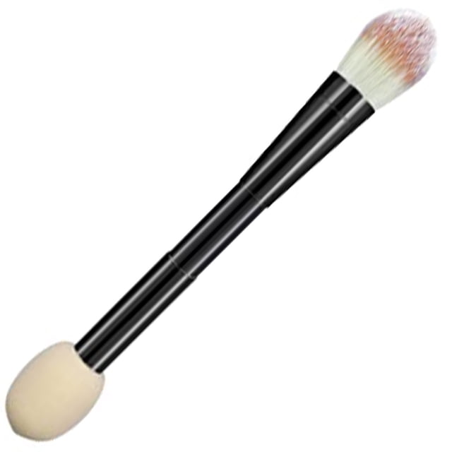Shisuyan Dual-ended Makeup Brush Makeup Sponge Foundation Concealer Loose Powder Brush