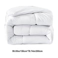 thumbnail image 3 of Birdeem Bed Quilt Large - Quilted All Season Down Quilt with White Lightweight Quilt Angled Label - Machine Washable Large 59X 79 Inches, 3 of 6