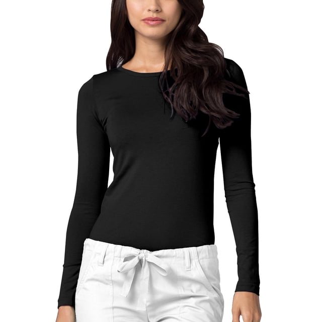 Adar sous-Couches pour Femmes - T-Shirt de sous-Couche à Manches Longues Confortable