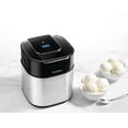 thumbnail image 3 of RICARDO Ice Cream Maker, 1.5L Capacity, Makes Ice Cream, Sorbet & Slushies in 20 Minutes, Fully Automatic with Digital Timer, Easy to Clean, Non-Slip Feet, Compact Design, 3 of 7