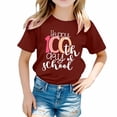 thumbnail image 1 of TZEWGL Chemise Mignonne pour Tout-Petit Imprimé Graphique Col Rond Manches Courtes pour Nouveau-Nés Taille 8-9T, 1 of 4