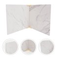 thumbnail image 3 of 2 Pcs Tableaux de Fond Photo en Plastique Accessoires de Fond Photo Réutilisables pour Nourriture Cosmétiques Bijoux, 3 of 8