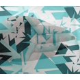 thumbnail image 5 of oneOone Viscose Chiffon Fabric Triangle Geometric Print Fabric By The Yard 42 Inches Wide, 5 of 5