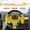 Yellow, variant on Simulated Driving Controller Co Driver Simulated Steering Wheel Educational Music Toy For Children Kids 4 5 6 Years Old