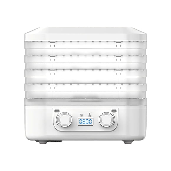 Déshydrateur Alimentaire Machine Déshydrateur pour Aliments et Déshydrateur Alimentaire Numérique avec 5 Plateaux Séchoir Alimentaire avec Température Réglable pour Fruits Légumes Viandes & Chien