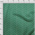 thumbnail image 3 of oneOone Velvet Green Fabric Animal Sewing Material Print Fabric By The Yard 58 Inch Wide, 3 of 4