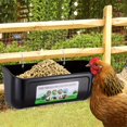thumbnail image 3 of 2 Packs, Goat Feeder, Hanging Duck Chicken Feeder, Fence Feed Trough, Goose, 3 of 5