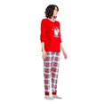 thumbnail image 4 of George Women's Graphic Print Pajamas 2-Piece Set, 4 of 6