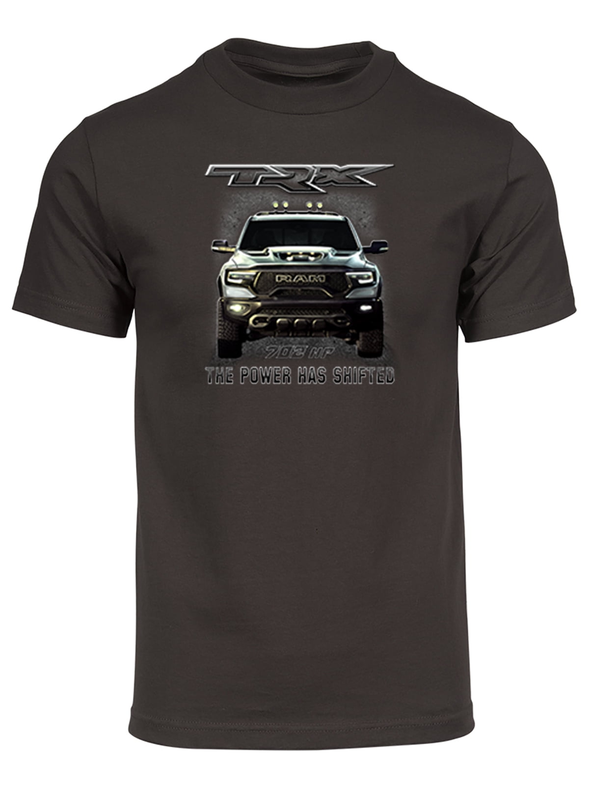 Gravity Trading Mens The Power Has Shifted Short-Sleeve T-Shirt - Brown - 2XL