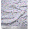 thumbnail image 1 of Soimoi Georgette Viscose Fabric Flower Artistic Print Sewing Fabric Yard 42 Inch Wide, 1 of 3