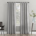 thumbnail image 1 of Mainstays 2-Pack Jensen Tab Top Semi-Sheer Window Curtains Panel Pair, 1 of 6