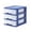 Blue, variant on Plastic Storage Bins,Desk with Drawers Cabinet Drawer Storage Plastic Drawer Office Desk Desktop Storage Drawer Organizer Drawer Organizer Office Desk Plastic Storage Rack with Drawers
