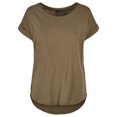 thumbnail image 1 of Build Your Brand Womens Long Slub T-Shirt, 1 of 2