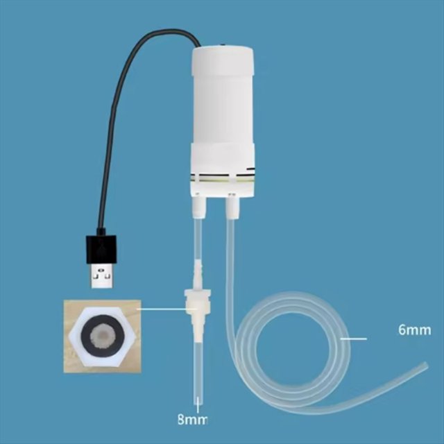 USB Mini Water Pump Small Quiet 5V USB Water Pump Filter Fish Pond Mini Aquarium Tank Fountain Accessories