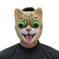 thumbnail image 1 of Googly Eye Cat Mask for Adults, Unisex,Halloween Costume Accessory for Adults, by Way to Celebrate, 1 of 6