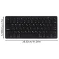 thumbnail image 2 of SNNROO Clavier Sans Fil Hébreu Clavier d'Ordinateur Sans Fil Clavier Électronique d'Ordinateur, 2 of 8