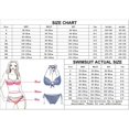 thumbnail image 1 of Maillot de Bain Femme Robe Fendue de Printemps Jupe Maillot de Bain Boxeur Short de Bain avec Coussin de Poitrine Sans Armature Imprimé Maillot de Bain Tenue de Plage 2 Pcs, 1 of 2