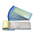 thumbnail image 1 of 10 Pack Rent Receipt Book, Sales Receipt Invoice Book Carbonless Copy Duplicate 2 Parts 50 Sets 8.5" X 2.75", 1 of 4