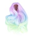 thumbnail image 4 of Doll Hair , Ball Joint Doll  Gradient Color High Simulation Soft Supple 1:3 Doll  For 21-24cm Head Circumference Dolls, 4 of 8