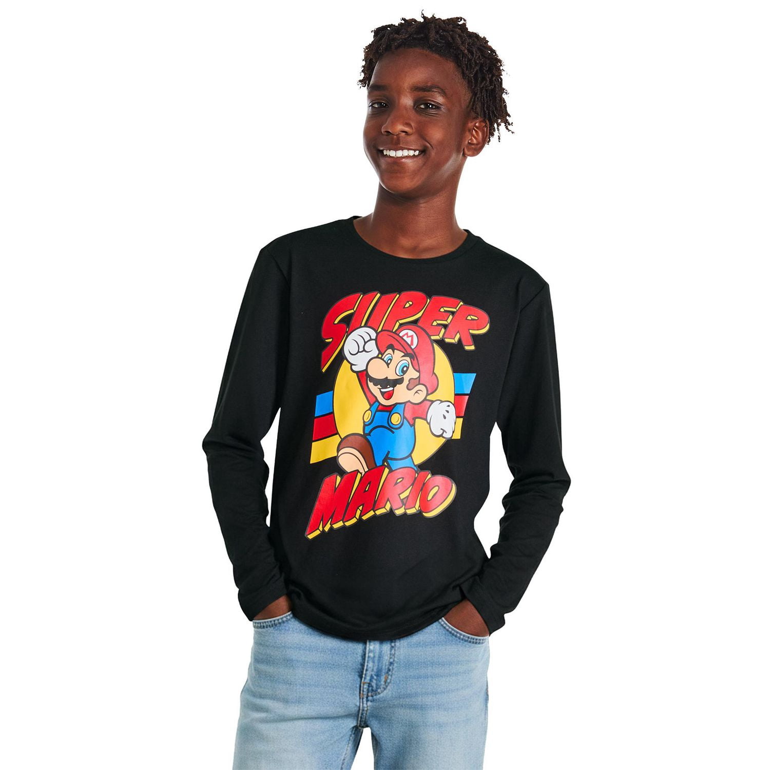 Super Mario Boys' Graphic T-Shirt