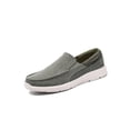 thumbnail image 1 of MAWCLOS Mens Sneakers Slip On Flats Walking Breathable Loafers Round Toe Work Casual Shoes Green 9.5, 1 of 6