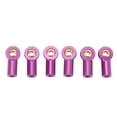 thumbnail image 2 of M3 Embout de Biellette, Tête de Biellette en Alliage d'Aluminium Léger M3 Finition Soignée 6 Pcs pour Modification RC Bleu, Violet, 2 of 7