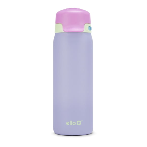 Ello Flip & Fill 18 oz Stainless Steel Water Bottle