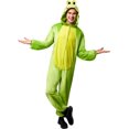 thumbnail image 3 of Frog Onesie Adult Costume, 3 of 6