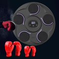 thumbnail image 1 of DYNWAVECA Boxing Machine Rhythm Boxing Trainer Reaction Training Target Rhythm Wall Target Electronic Wall Target for Sanda, Muay Thai with Adult Kid Glove, 1 of 10