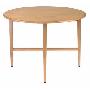 Hannah Double Drop Leaf Dining Table, Light Oak - 34942
