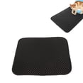 thumbnail image 3 of Cat Litter Mat, Double Layer EVA Litter Trapping Mat, Waterproof Urine Proof Trapper Mat for Litter Boxes, Easy Clean, Scatter Control, Catcher Litter Tray Box Rug Carpet, Washable, 3 of 8